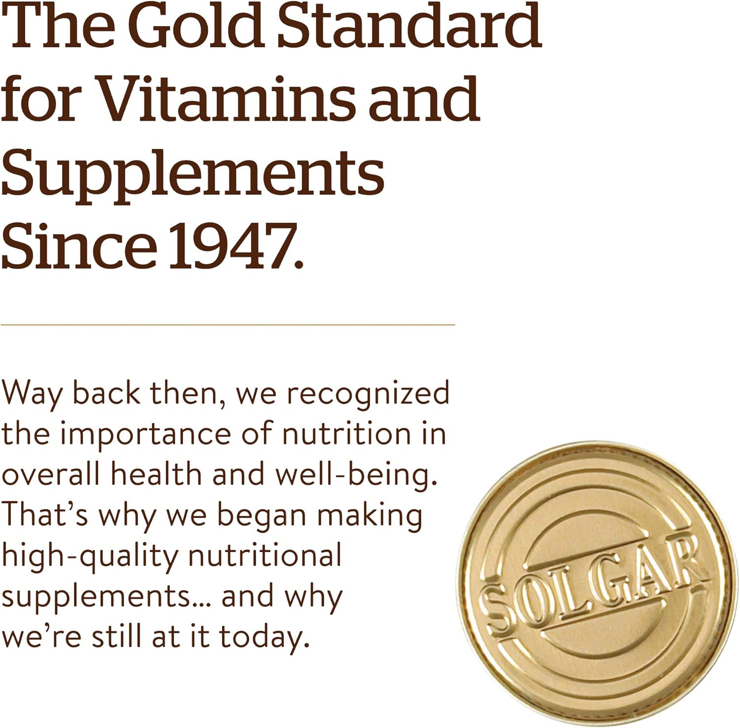 Solgar – The Gold Standard in Vitamin D3 Supplements Since 1947 Solgar Vitamin D3 Supplement brand legacy since 1947
